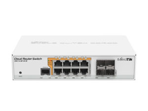 MikroTik Cloud Router Switch 8 Port PoE 4SFP CRS112-8P-4S-IN