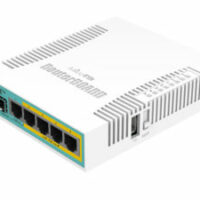MikroTik hEX PoE 5 Port Gigabit 1SFP PoE Out Desktop Router