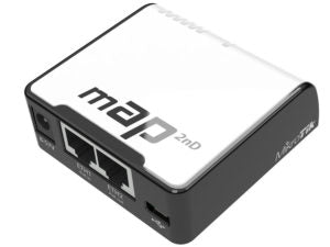 MikroTik mAP 2.4GHz 1.2dBi USB PoE WiFi Access Point