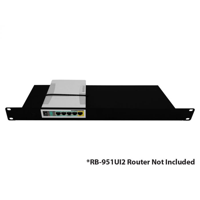 19 Inch Rack Mount Tray for MikroTik HEX &amp; hAP Series