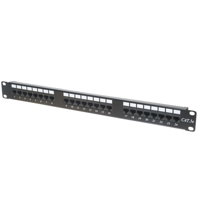 PATCH:CAT5 24 PORT POPULATED