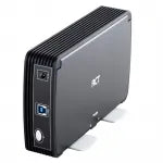 RCT 3.5 SATA external HDD enclosure with USB 3.0 (SuperSpeed up to 5Gbps); supports up to 12TB. - image 6