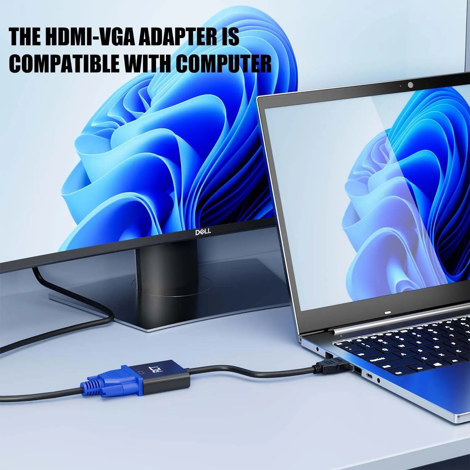 RCT HDMI to VGA (M to F) adapter with audio - image 4