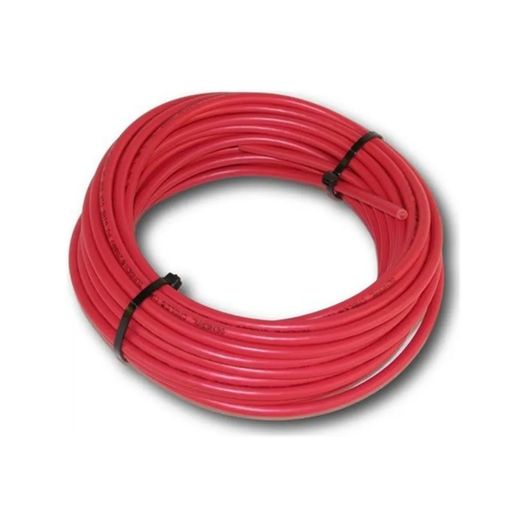 SOLAR CABLE 4MM RED 100M LONG