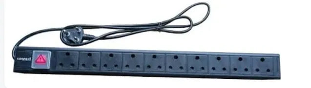 RCT RSA 10 way 16A 19' rack mount ZA plug. - image 2