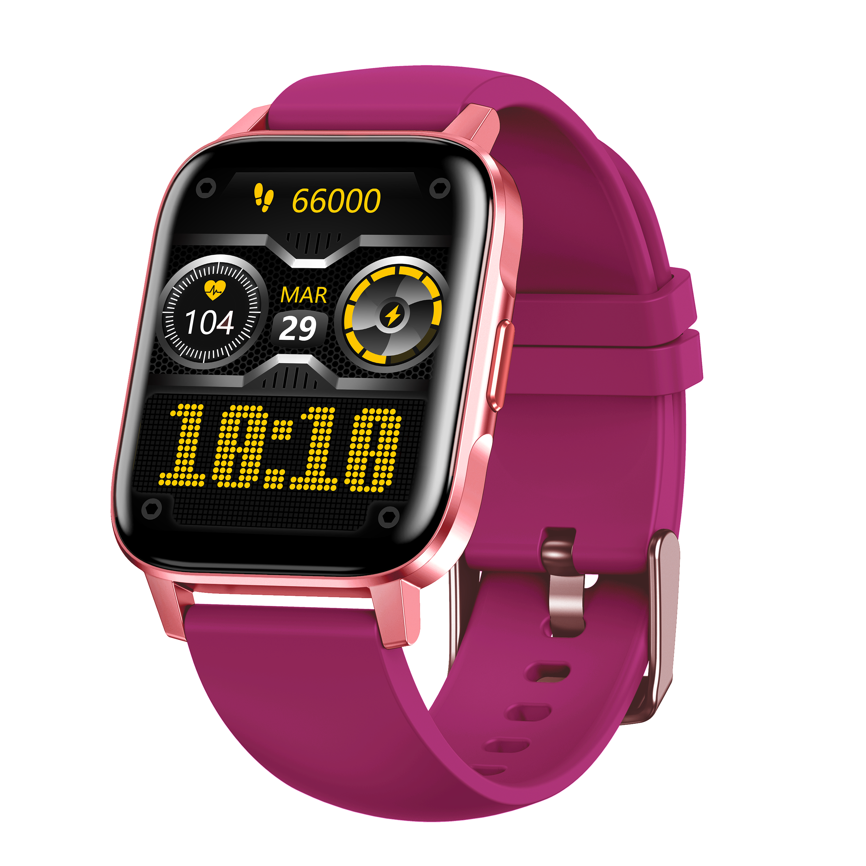 Wireless Bluetooth Sports Smart Watch – Red