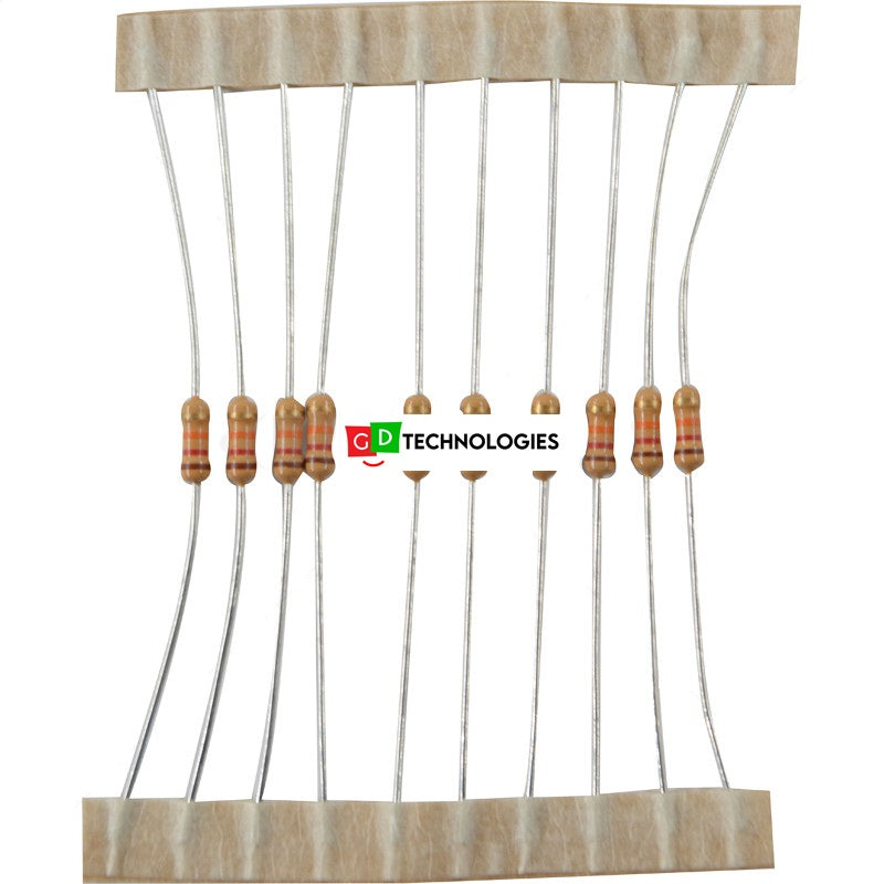 Resistor - 12K 1/4W 5% / 10 (50 Pack)