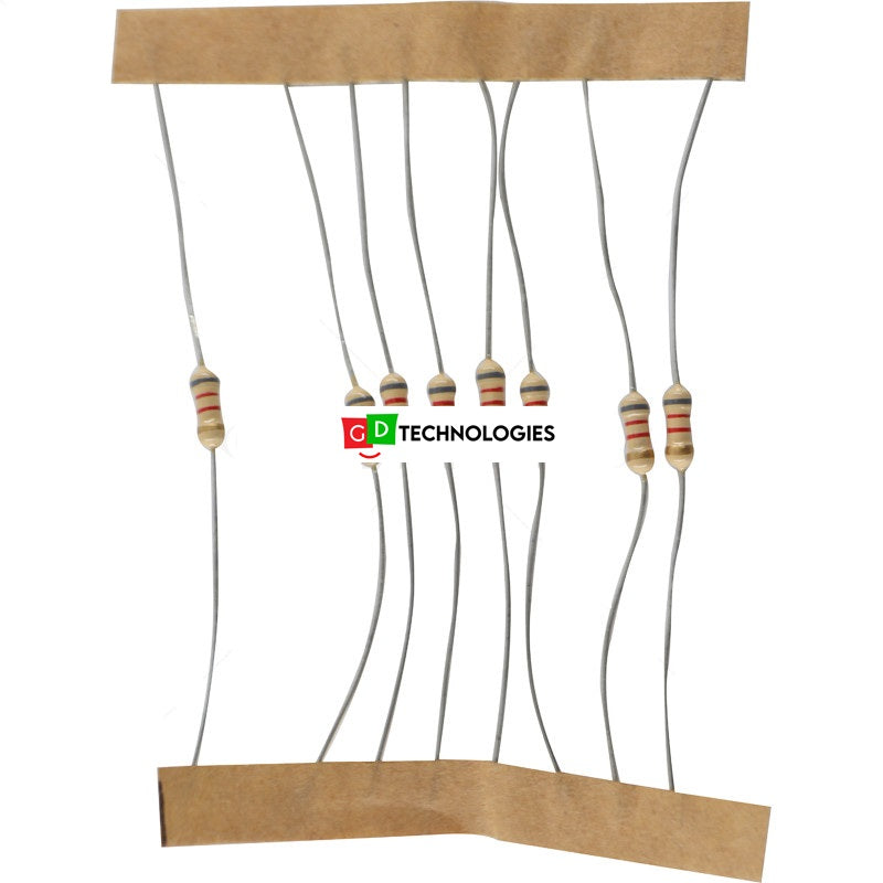 Resistor - 8K2 1/4W 5% / 10 (50 Pack)