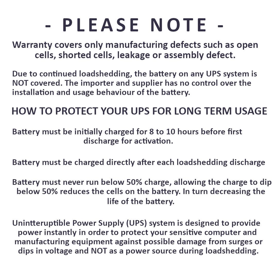 REFURB: L/I     850VA - RCT - image 2