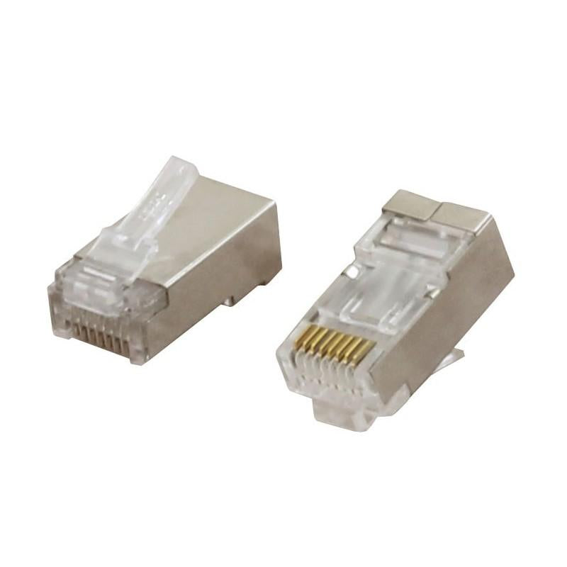 CAT6 SHIELDED CONNECTORS 100 PCS - image 2