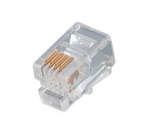 RJ9 4 CONTACT CONNECTOR (100 Pack)