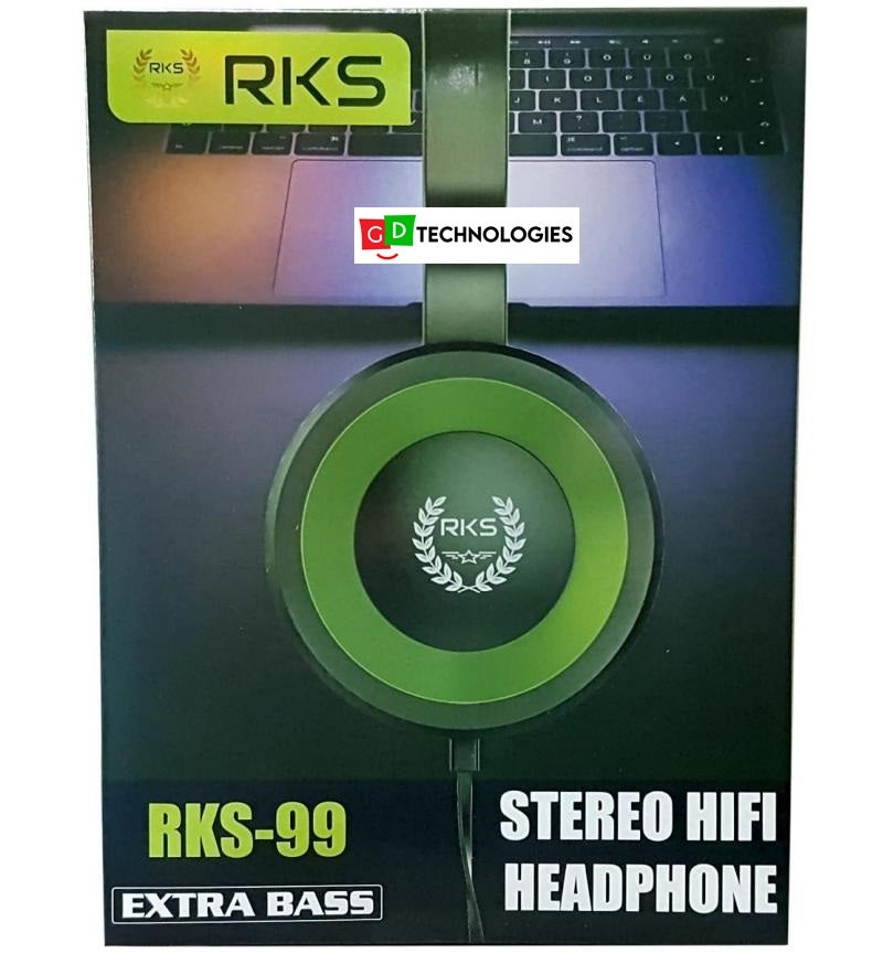 RKS STEREO HIFI HEADPHONES