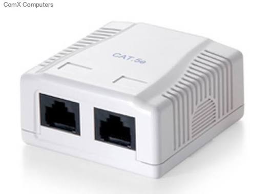 Equip 235112 Wallbox- Cat5E UTP 2-port