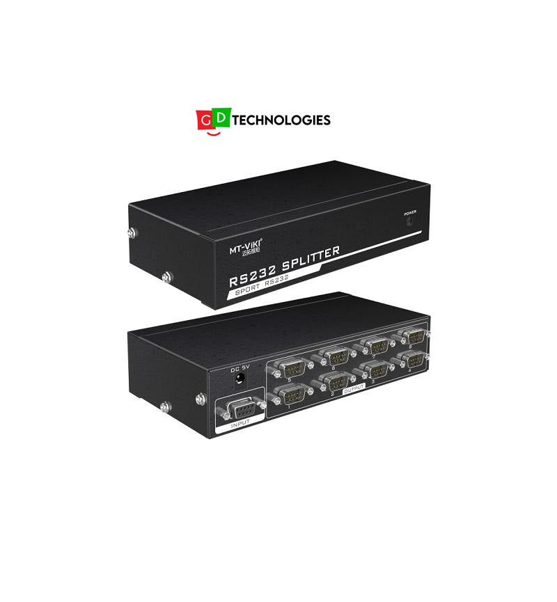 SERIAL SPLITTER 1(M) INPUT TO 8(F) OUTPUT PORTS (RS232)