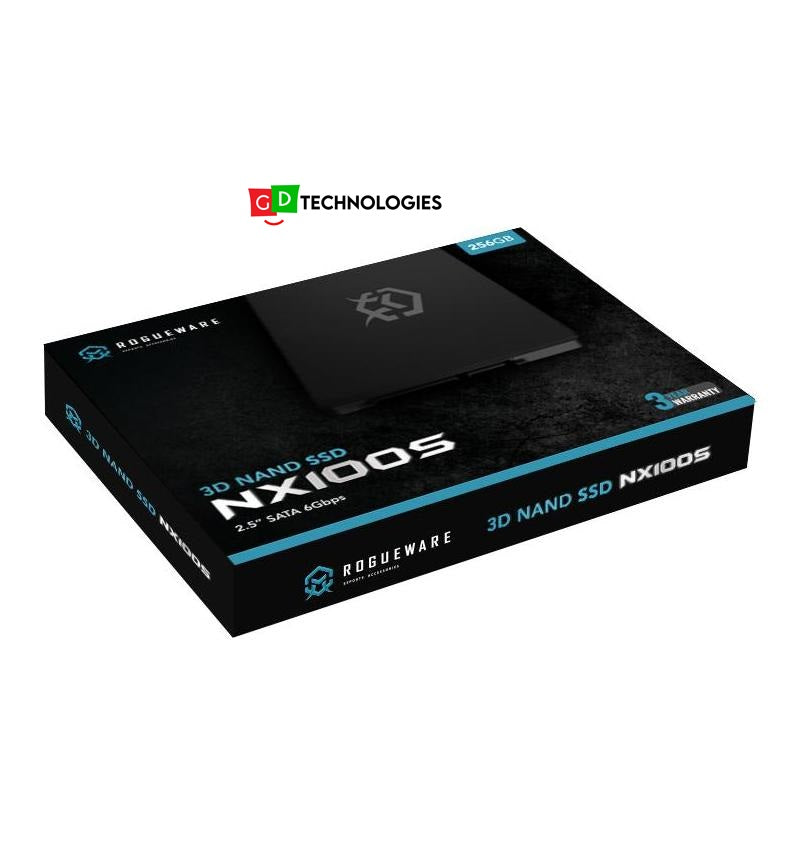 ROGUEWARE NX100S 256GB SATA3 2.5" 3D NAND SSD