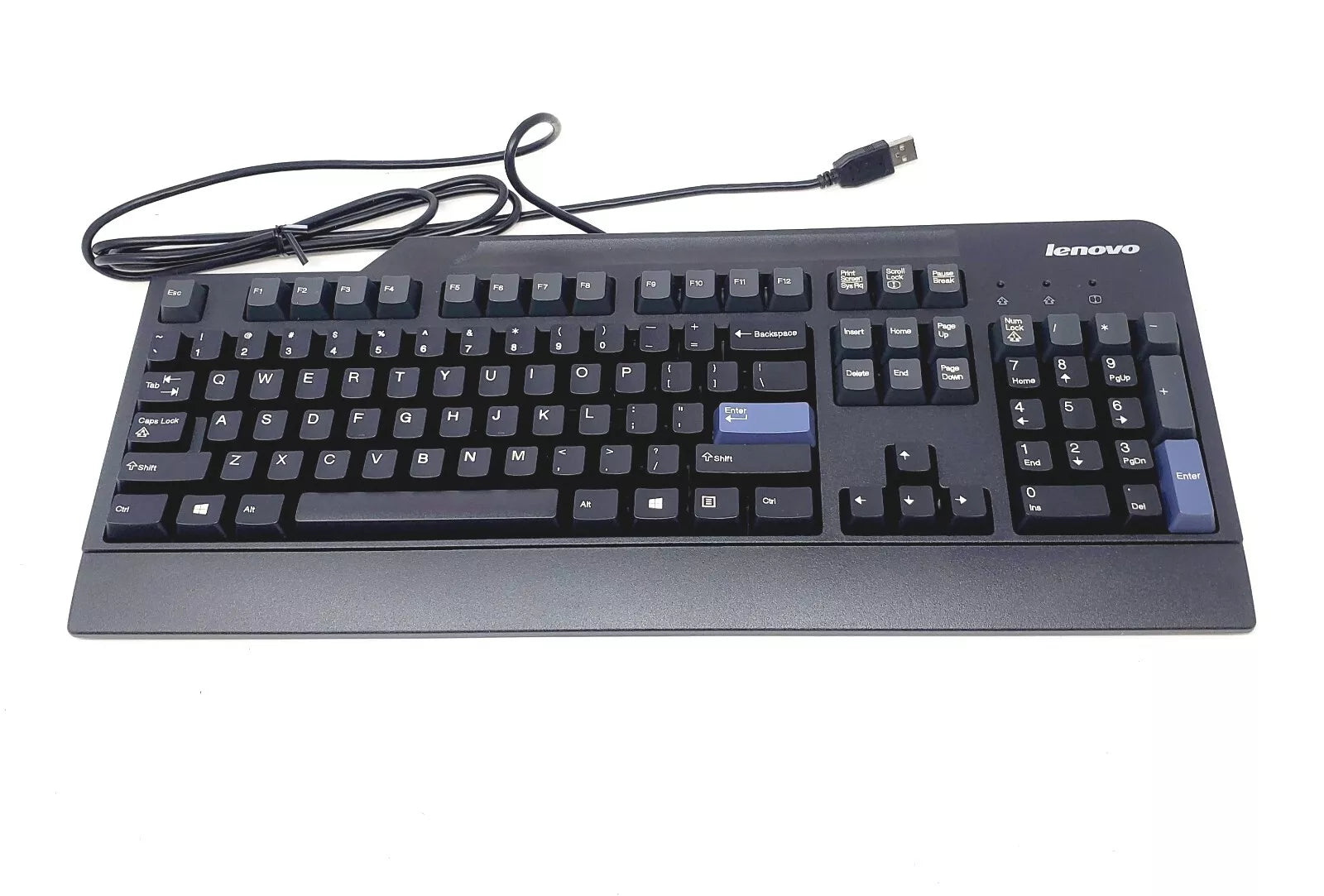 Various Refurbished USB Keyboards (Lenovo KU-0225, Microsoft Wired Keyboard 600, HP, Dell KB1421, Fujitsu KB521)