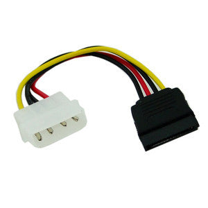 MOLEX (M) TO SATA (F)