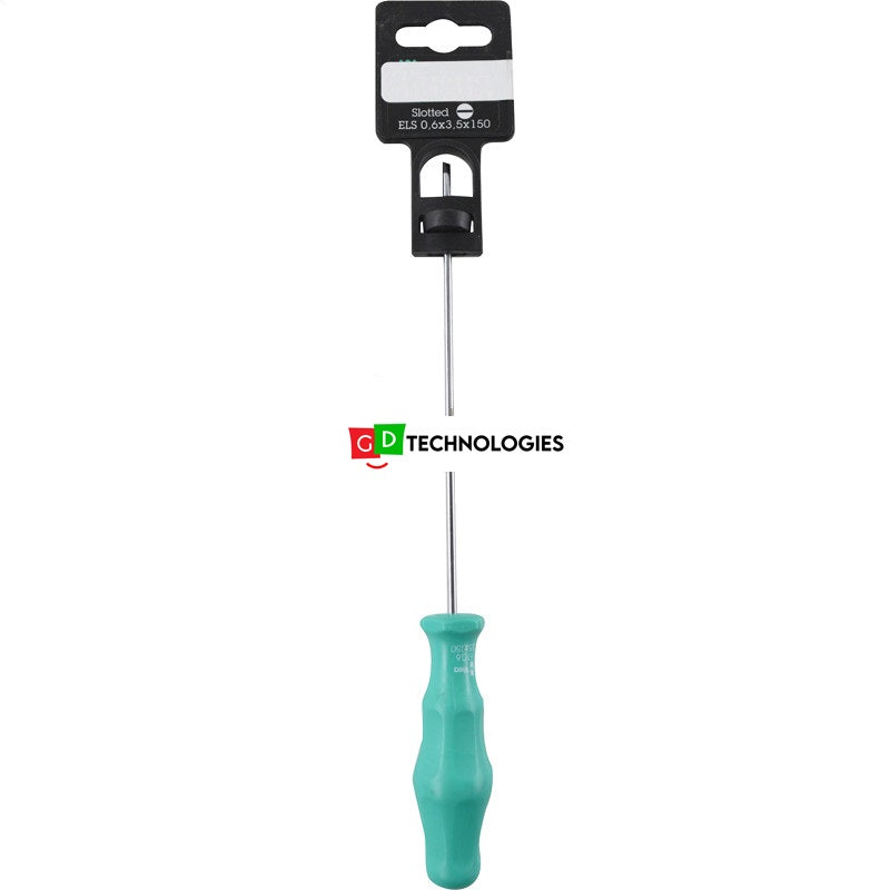 SCREWDRIVER - FLAT 3.5 x 125MM WERA - CARDED