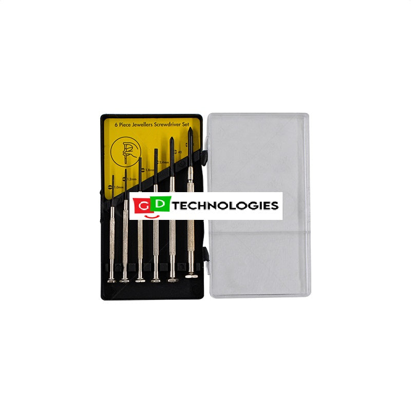 SCREWDRIVER SET - PRECISION 6 PIECE