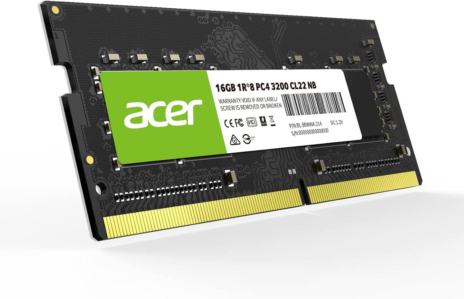 SODIMM: 16GB DDR4  3200