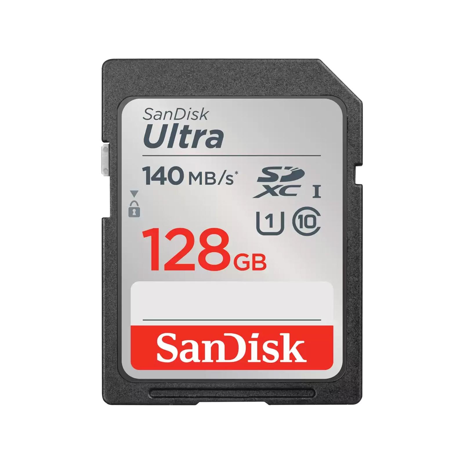 SDXC 128GB MEMORY CARD ULTRA 4K