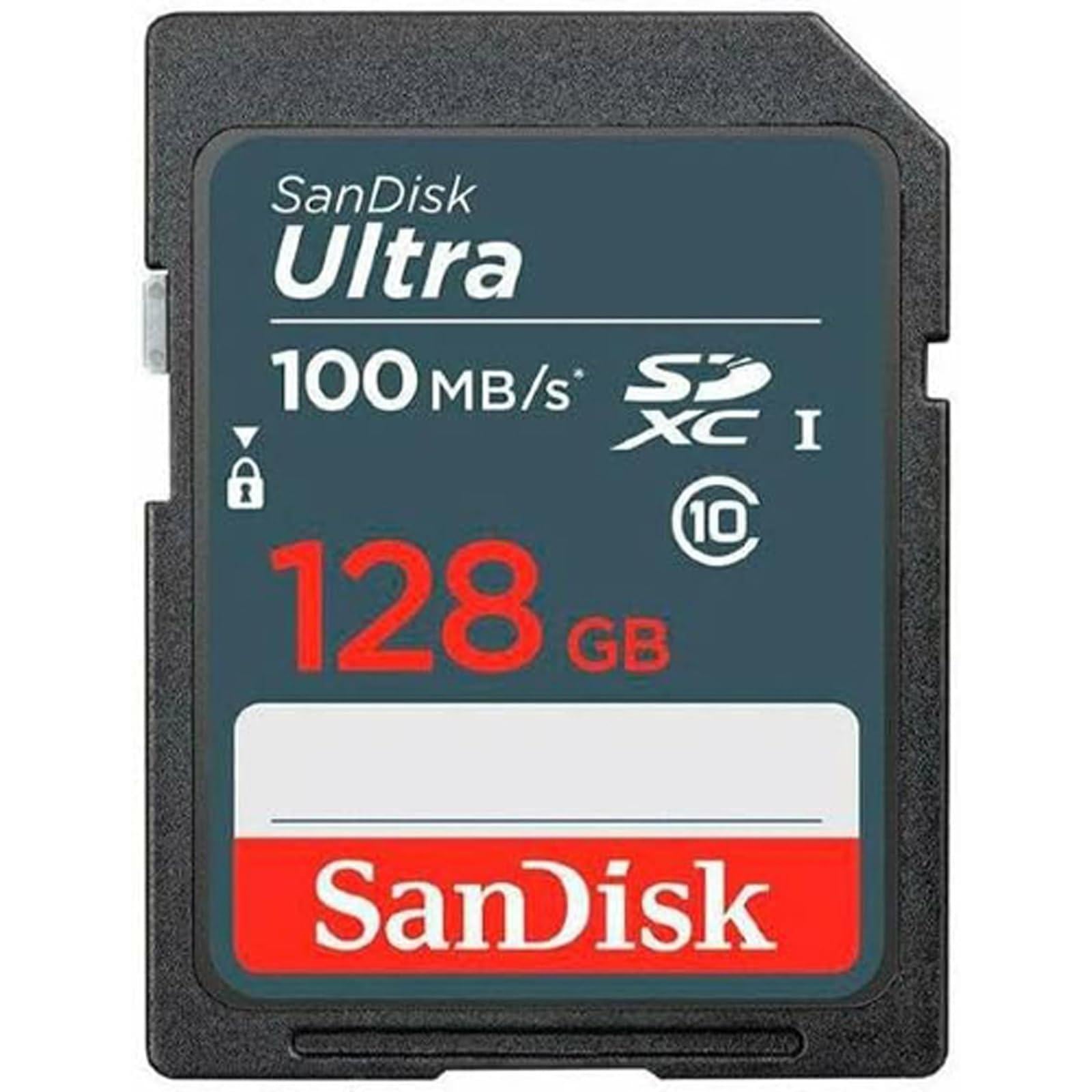 SANDISK ULTRA 128GB CLASS 10 SDXC CARD