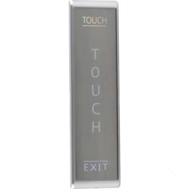 SECURI-PROD SURFACE SLIMLINE TOUCH SWITCH - SILVER NO AND NC
