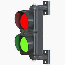 Nice Traffic Barrrier Light Red - Green