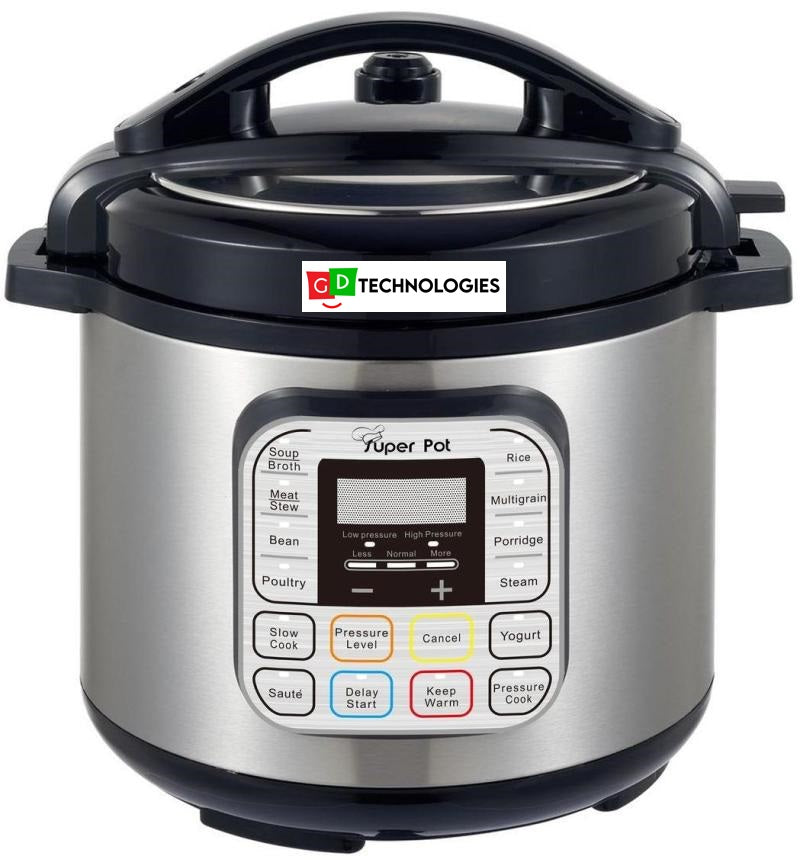 SILKINDER 14-IN-1 PROGRAMMABLE SMART MULTI-COOKER ALUMINIUM INNER