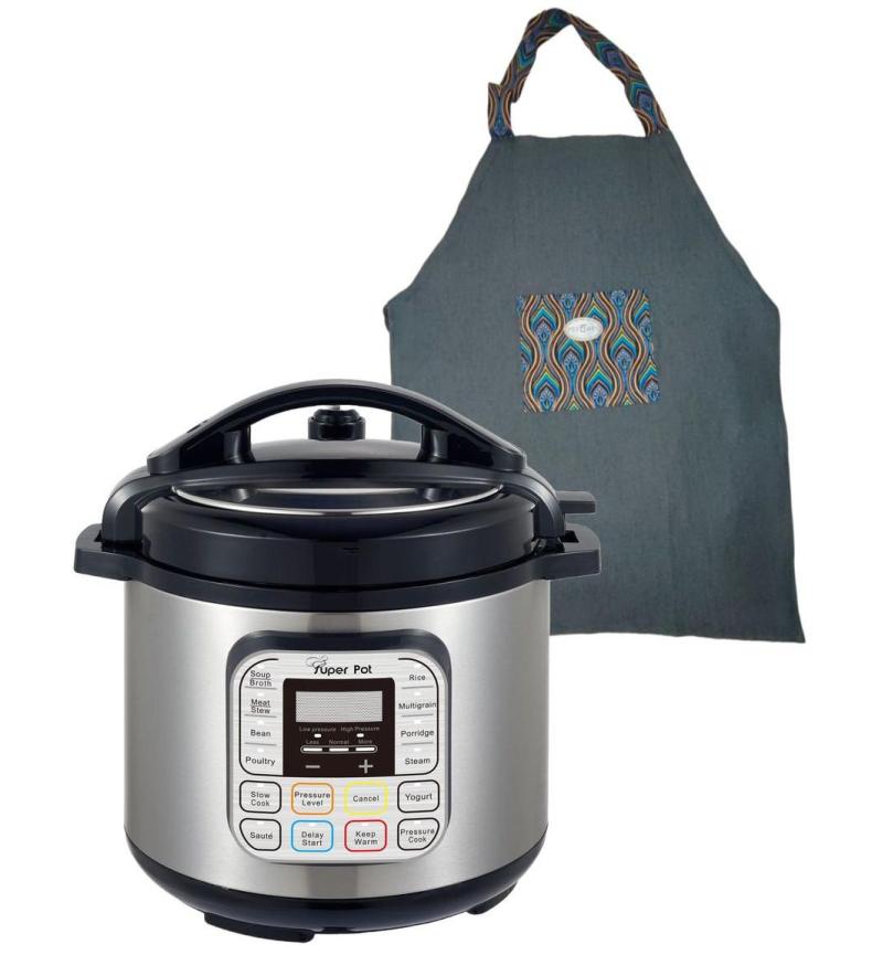 SUPERPOT 6L MULTI-COOKER + APRON