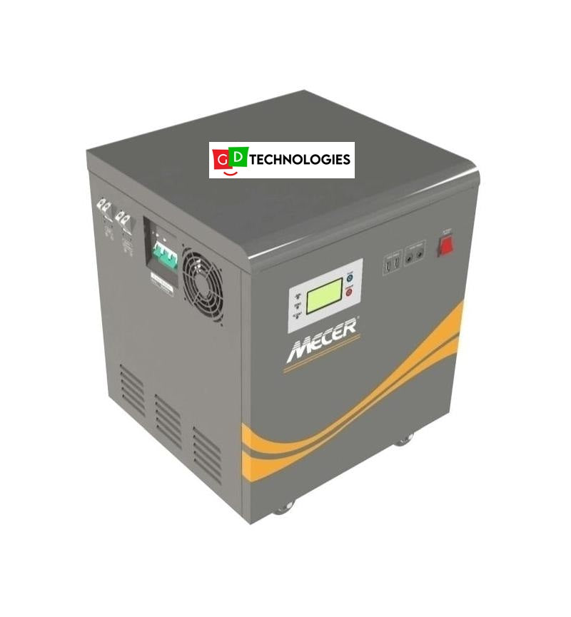 MECER 2KW 12V PURE SINEWAVE INVERTER WITH 2X 100AH BATTERY