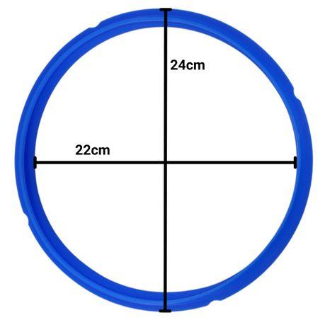 SEALING RINGS (2) - BLUE (L/D)
