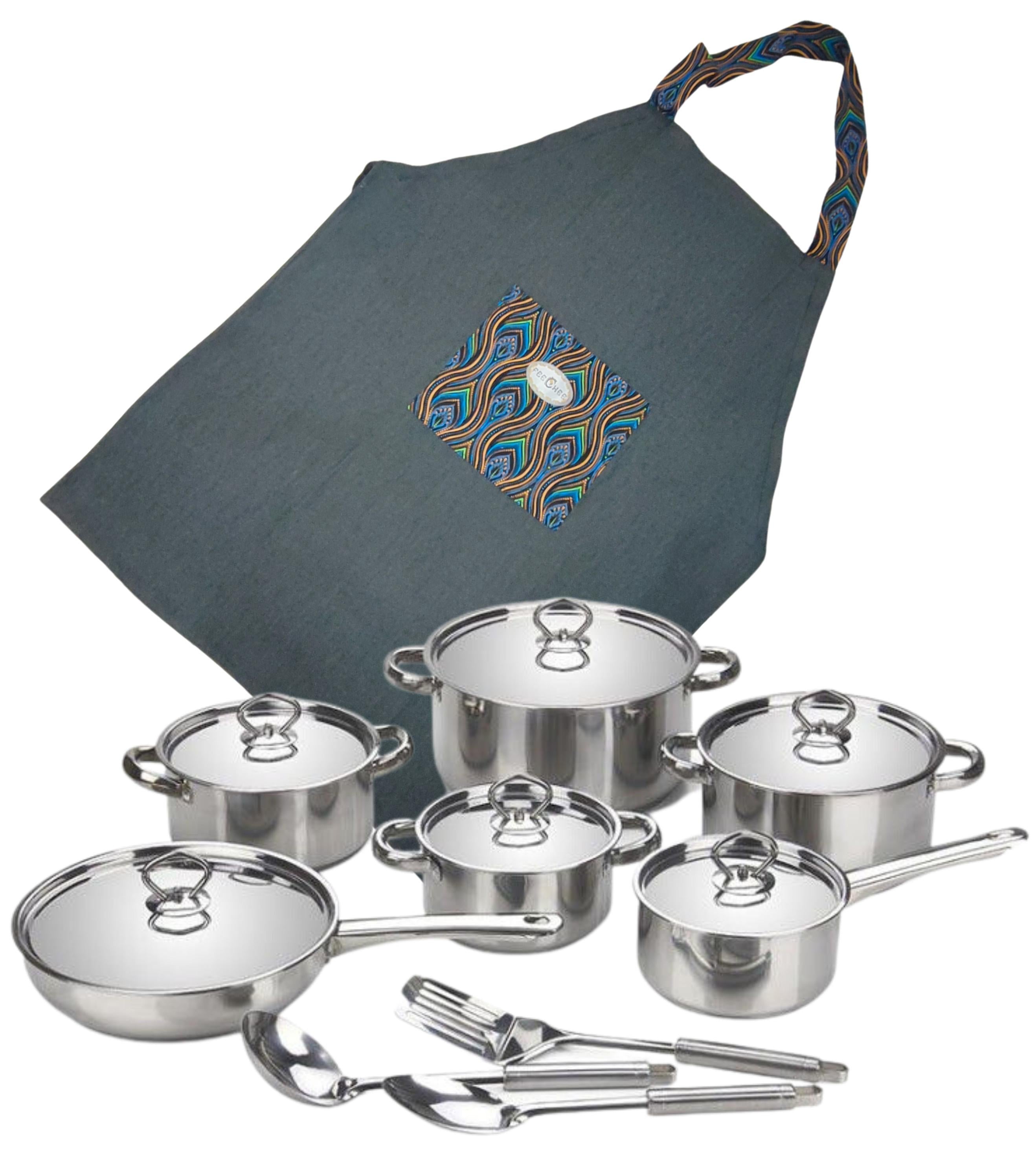 15 PIECE HQ SET - APRON INCLUDED