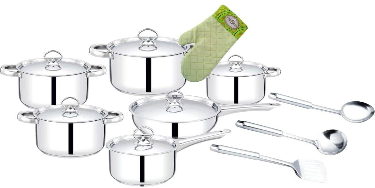 15 PIECE HQ SET - GREEN - image 2
