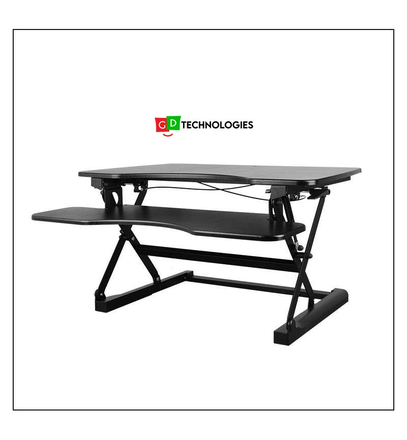 HEIGHT ADJUSTABLE STANDING DESK (BLACK)