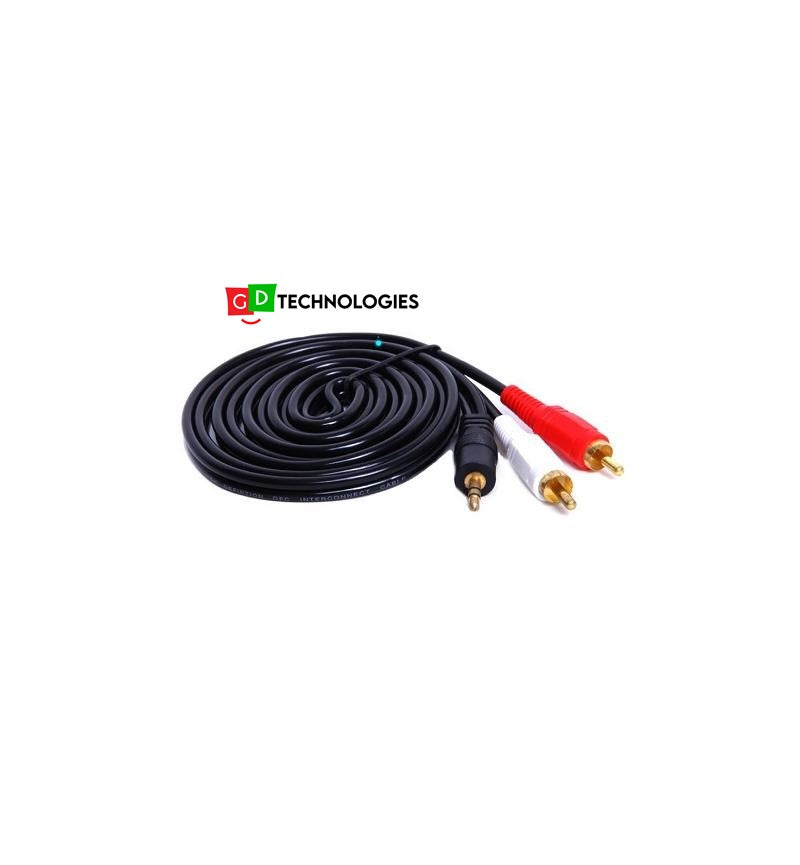 RCA CABLES 3.5MM (M) TO (2M)10.0M