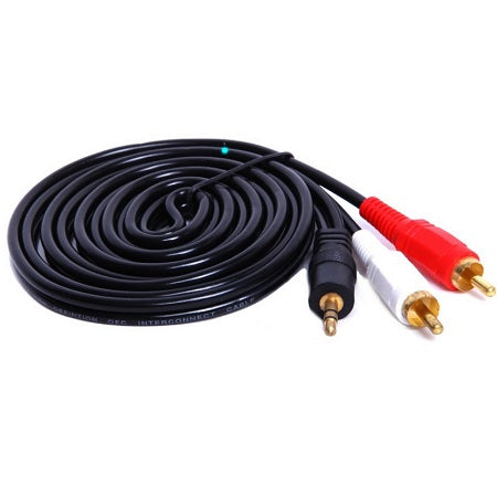 STEREO MALE TO 2 X RCA MALE 10MTR - image 2