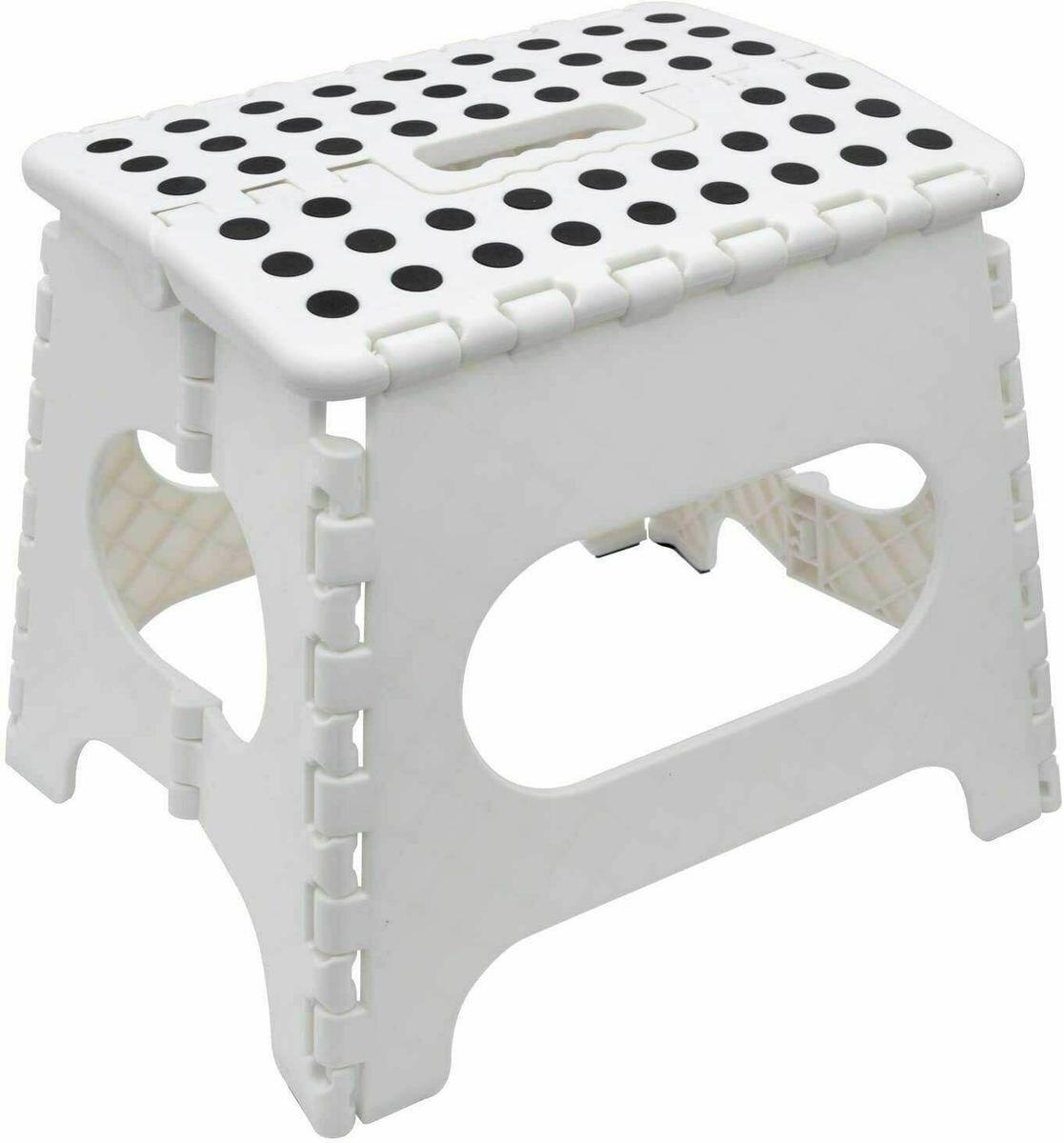 STEPPING STOOL - WHITE