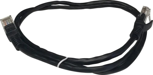 1m UTP Cat5e Black Flylead
