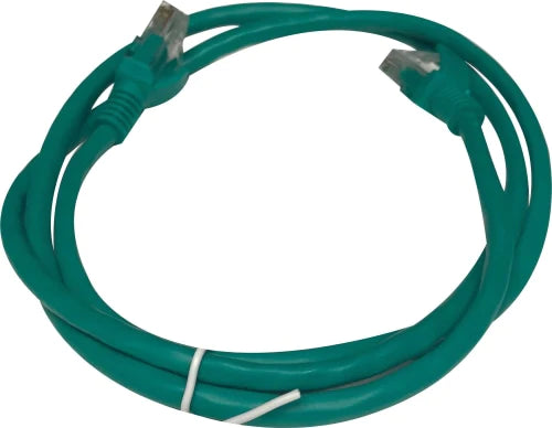 1m UTP Cat5e Green Flylead