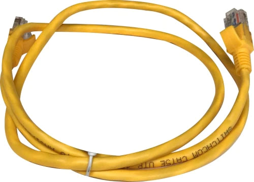 1m UTP Cat5e Yellow Flylead