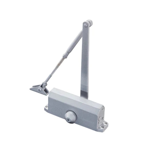 Hydraulic Door Closer L Duty IP65 Silver