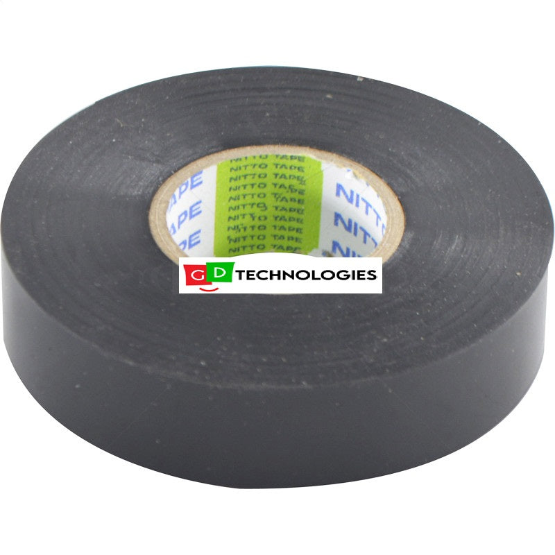 TAPE - INSULATION 20M x 18MMM NITTO BLACK