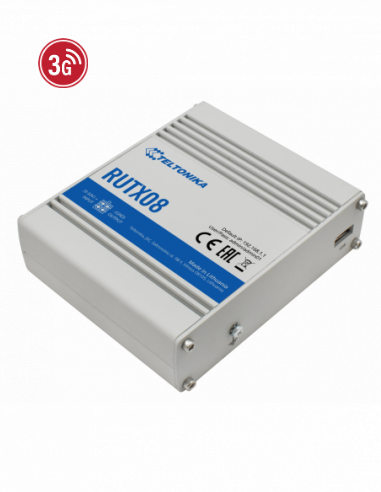 Teltonika Industrial Ethernet Router with Quad-Core CPU, 4 x Gbe ports, 256MB RAM