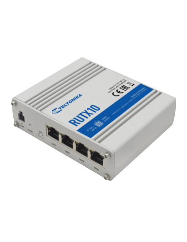 Teltonika Industrial Ethernet Router with Quad-Core CPU, 802.11ac Wave2 Wi-Fi & Bluetooth LE