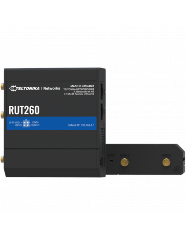 Teltonika Industrial LTE CAT 6 Cellular Router, Up to 50 simultaneous connections