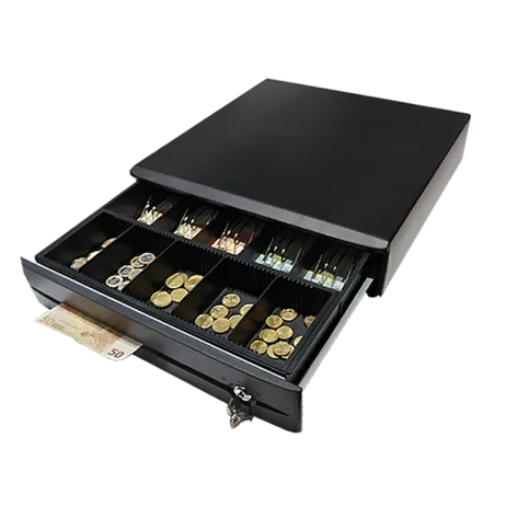 POS CASH DRAWER 5 NOTE 8 COIN 3 POSITION LOCK RJ11 . 405(W)* 400(D)*100(H)mm - image 3