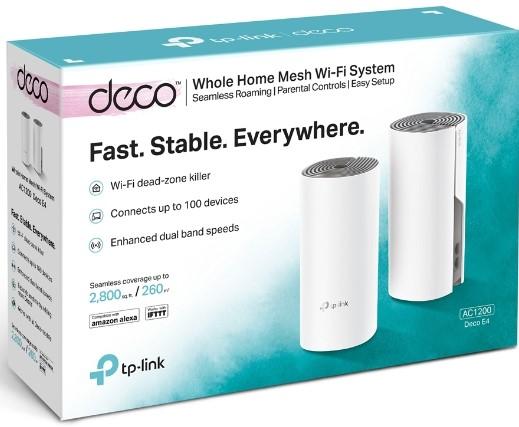 RE: AC1200 DECO E4 MESH 2 PACK