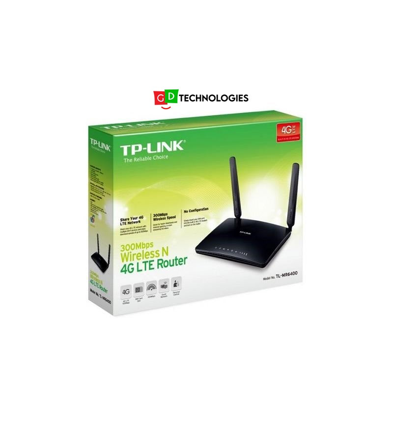 TP-LINK 300MBPS WIRELESS AND 4G LTE ROUTER