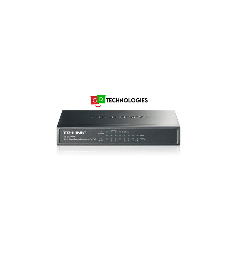 TP-LINK 8-PORT GIGABIT DESKTOP SWITCH WITH 4-PORT POE